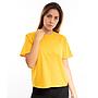 Polera manga corta mujer spitfire 360 con bolsillo amarillo 2023