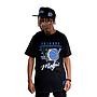 Polera de manga corta premium mitchell and ness orlando magic negra classic